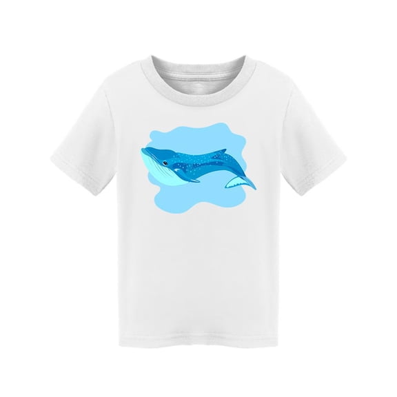 Cute Blue Whale Design T-Shirt Toddler -Image by Shutterstock, 3 Toddler