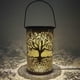 thumbnail image 4 of Lámpara de jardín con de árbol de linterna con energía solar para colgar con, 4 of 9