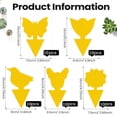 thumbnail image 2 of Minzimin 50 Sheets Fruit Fly Sticky Traps for Fruit Fly Gnat Trap for House Indoors Sticky Traps Catcher for Gnats Fungus Gnats Mosquito Catcher Kitchen Outdoor Plants Classic Style, 2 of 7