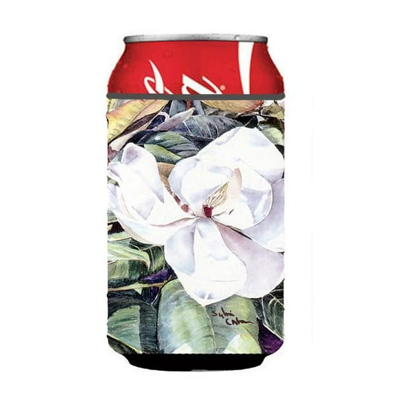 Flower - Magnolia Can Or bottle sleeve Hugger - 12 Oz.