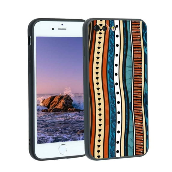 Abstract-pattern-2 Phone Case, Degined for iPhone 7 Plus Case Men Women, Flexible Silicone Shockproof Case for iPhone 7 Plus