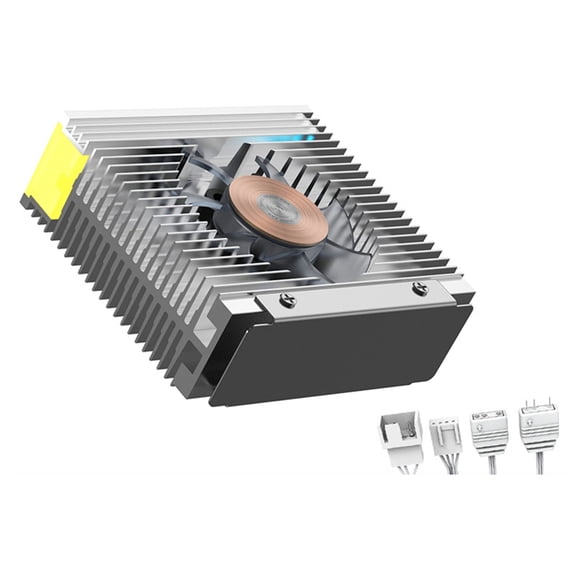 ARGB Aluminum Alloy M.2 SSD Cooling Heat Sink M.2 NVMe 2280 Hard Disk Sync ARGB