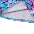 thumbnail image 5 of URMAGIC Baby Toddler Girls Mermaid Fish Rash Guard 2-Piece Swimsuit Set - Long Sleeve Bikini with UPF 50+ Sun Protection 5-6 Years, 5 of 13