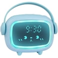 thumbnail image 1 of Reloj despertador para niños, reloj despertador digital para niñas, niños, reloj digital, reloj despertador de Ángel, reloj despertador Xemadio LL-1918-1, 1 of 6