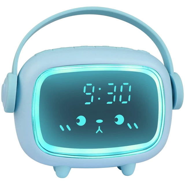 Reloj despertador para niños, reloj despertador digital para niñas, niños, reloj digital, reloj despertador de Ángel, reloj despertador Xemadio LL-1918-1