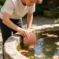 thumbnail image 4 of Tong Copper Disc Bird Bath For Bird Feeders Brass Water Basin Cleaning Disk For Outdoor Bird Bath Bird Feeders For Outdoor Use Copper Bird Bath Cleaner With Protective Coating, 4 of 6