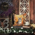 thumbnail image 5 of Carolines Treasures DAC7132PW1414 14 x 14 in. European Shorthair Cat in Fall Leaves Throw Pillow, 5 of 6