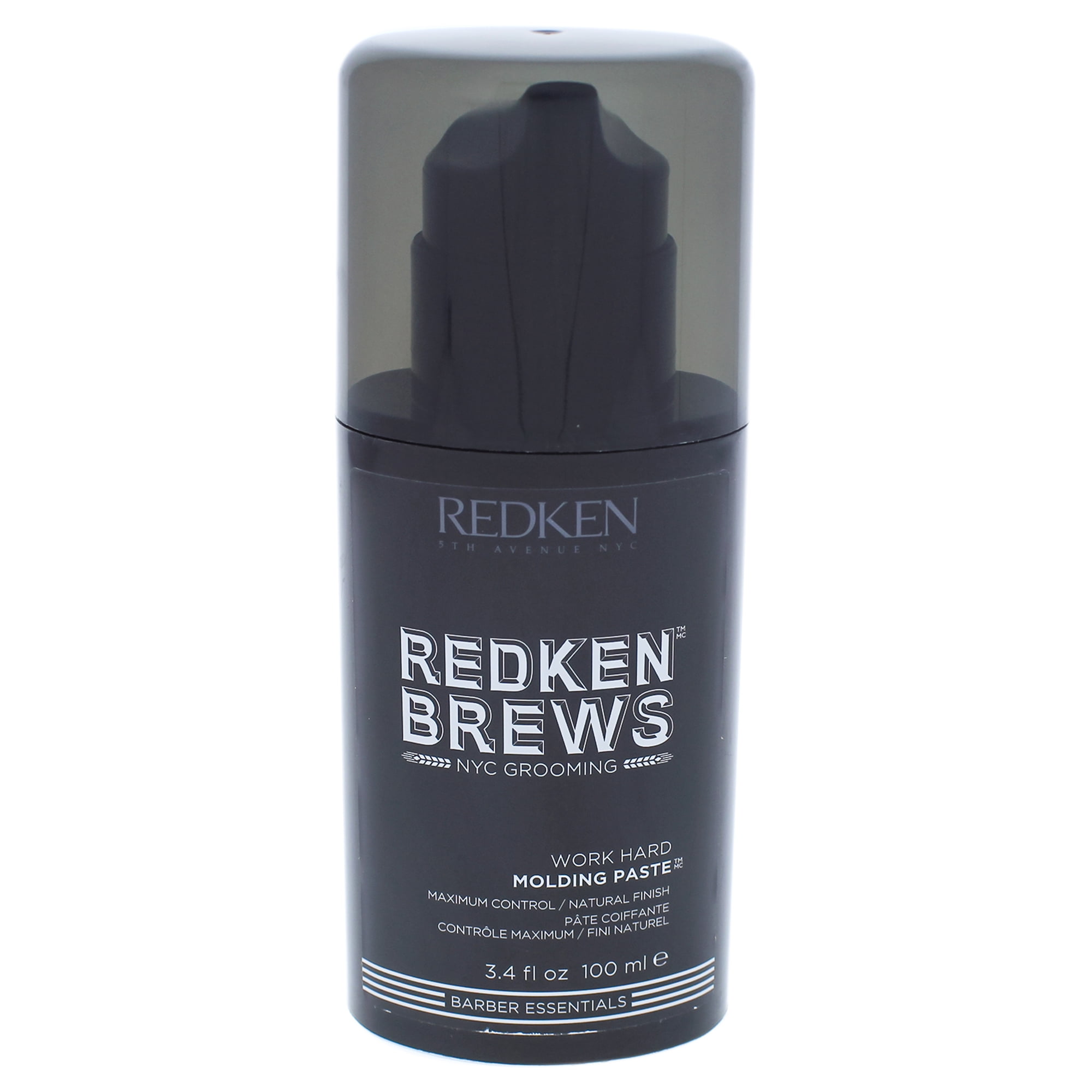 Redken Brews Work Hard Molding Hair Paste for Men,  Oz 