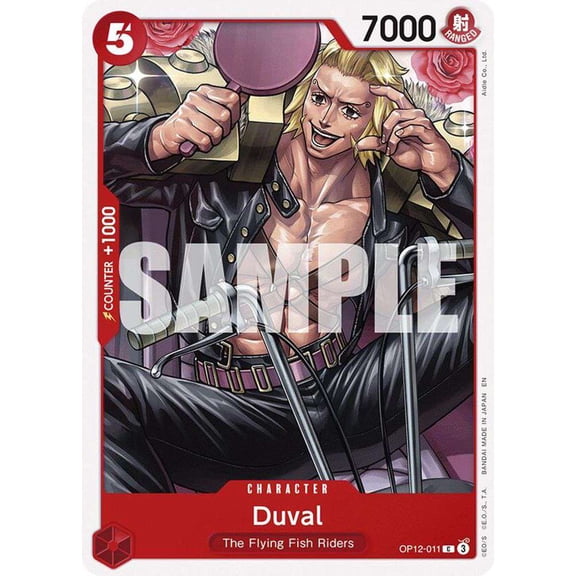 One Piece Legacy of the Master Common Duval OP12-011