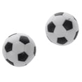 thumbnail image 4 of 10X Plástico 32mm Balón de Fútbol Sala de Fútbol Sala Reemplazar Negro + Blanco, 4 of 5