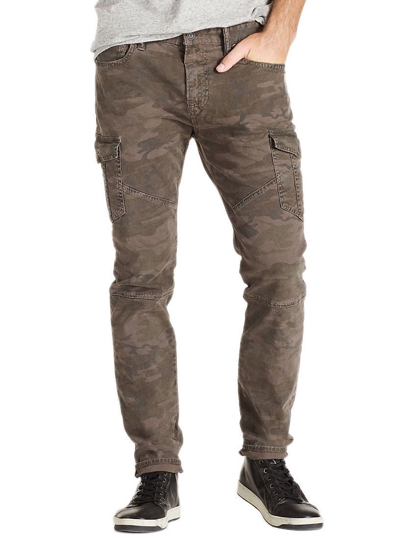 New Lucky Brand Mens Sinkyone Gray Camo 