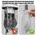 thumbnail image 5 of 8Pcs Lint Trap for Washing Machine with 24Pcs Cable Ties, Easy and Effective Lint Filtration (White), 5 of 7
