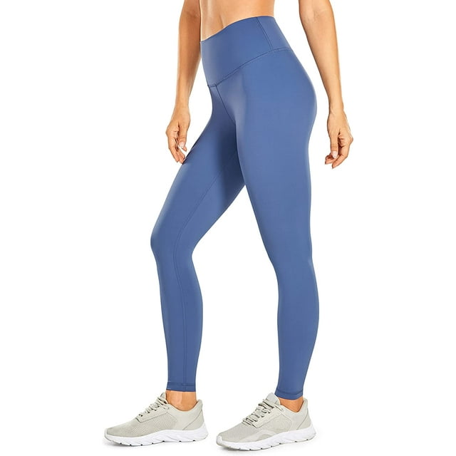 Women's Hugged Feeling Training Leggings 25/28 Inches - High Waist Compression Pants Tummy Control Workout Leggings