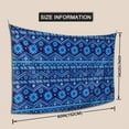 thumbnail image 5 of XMXT Wall Tapestry, Blue Textile Printing Wall Decor Tapestry for Bedroom, 60 x 40 inches Blue, 5 of 9