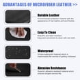 thumbnail image 4 of Unique Bargains Center Console Cover for Toyota Prado 2010-2019 Armrest Cover Pad Replacement Faux Leather Black, 4 of 6