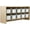White, variant on RRI Goods Daycare 10 Section Wall Hanging Cubby Organizer Shelf White Bins
