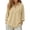 Summer Tops Khaki, variant on Womens Plus Size Summer Tops, 3/4 Sleeve Shirts for Women Lightweight Casual Cotton Linen Lapel V Neck Dressy Blouses with Pockets