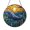 Acrylic 3.5 Inch, variant on Sunny Ocean Manta Ray Suncatcher Round Window Hanging Plaque Sun