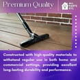 thumbnail image 5 of 1.25" Vacuum Floor Brush Attachment – 10” Wide with Two Adapters for 1.375" & 1.5" Compatibility Fits Shop Vac, Shark, Hoover, Eureka, and More Vacuum Cleaners for Hard Floors & Carpets, 5 of 7