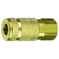 thumbnail image 1 of Acoplador de latón Plews Tru-Flate 13-335 1/4" FNPT, 1 of 1