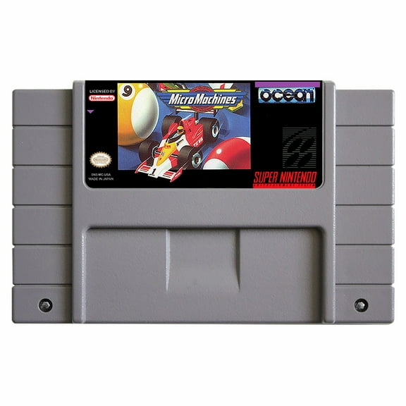 SNES Games Cartridge Micro Machines