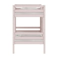 thumbnail image 6 of HH2Home Essentials Campbell Wood Twin Over Twin Bunk Bed, Light Pink, 6 of 14