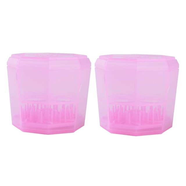 Cepillo de maquillaje soporte de secado almohadilla de herramienta de mano accesorio cosmético, fácil de llevar y almacenar y se puede utilizar Baoblaze Estante de secado de brochas de maquillaje