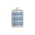 thumbnail image 5 of 10 Strawberry Street Marina 3 Pieces Ceramic Canister Set, White, Blue, 5 of 5