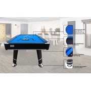 RACK Orion 8-Foot Tournament Billiard/Pool Table (Blue)