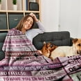 thumbnail image 4 of LHSHID Mother in Law Gifts Mother in Law Birthday Gifts Blanket Throw Blanket Gifts to Mother in Law Birthday Gifts Mother’s Day Mother in Law Gift from Daughter Son in Law 50"x60", 4 of 7