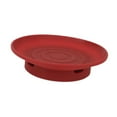 thumbnail image 4 of Cubierta de vidrio topper bebiendo cubierta de vidrio mini tazón de tazas de tablero de charcutería de charcutería para fiestas de dulces restaurantes Rojo, 4 of 8