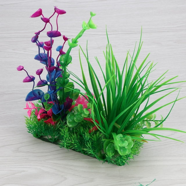 unbranded Artificiales Realistas De Color Para Decorar Tu Acuario Fácil De Limpiar
