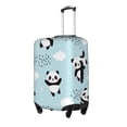 thumbnail image 2 of Kll Cute Panda Bear Luggage Cover Suitcase Cover Suitcase Protector (Luggage not included)-Large, 2 of 8