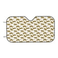 thumbnail image 7 of Daiia Leopard Print Windshield Sun Shade for Car SUV Truck (Small ), Car Sun Shade Windshield, Car Shades for Front Windows, Sunshade for Car Windshield, 7 of 7