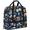 Multicolour 3, variant on Boho Wolf Foldable Travel Duffel Bag with Shoe Compartment, Weekend Overnight Carry On Bags for Men Women, Large Sports Gym Luggage