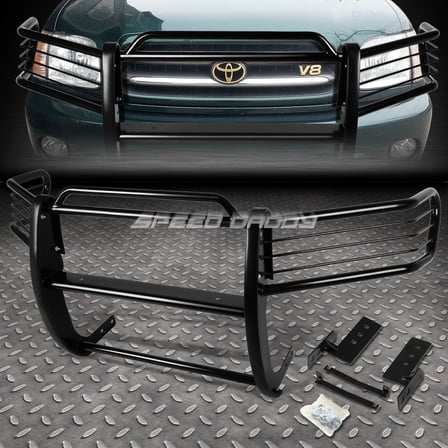 FOR 01-07 TOYOTA SEQUOIA BLACK COATED MILD STEEL FRONT BUMPER BRUSH GRILLE GUARD