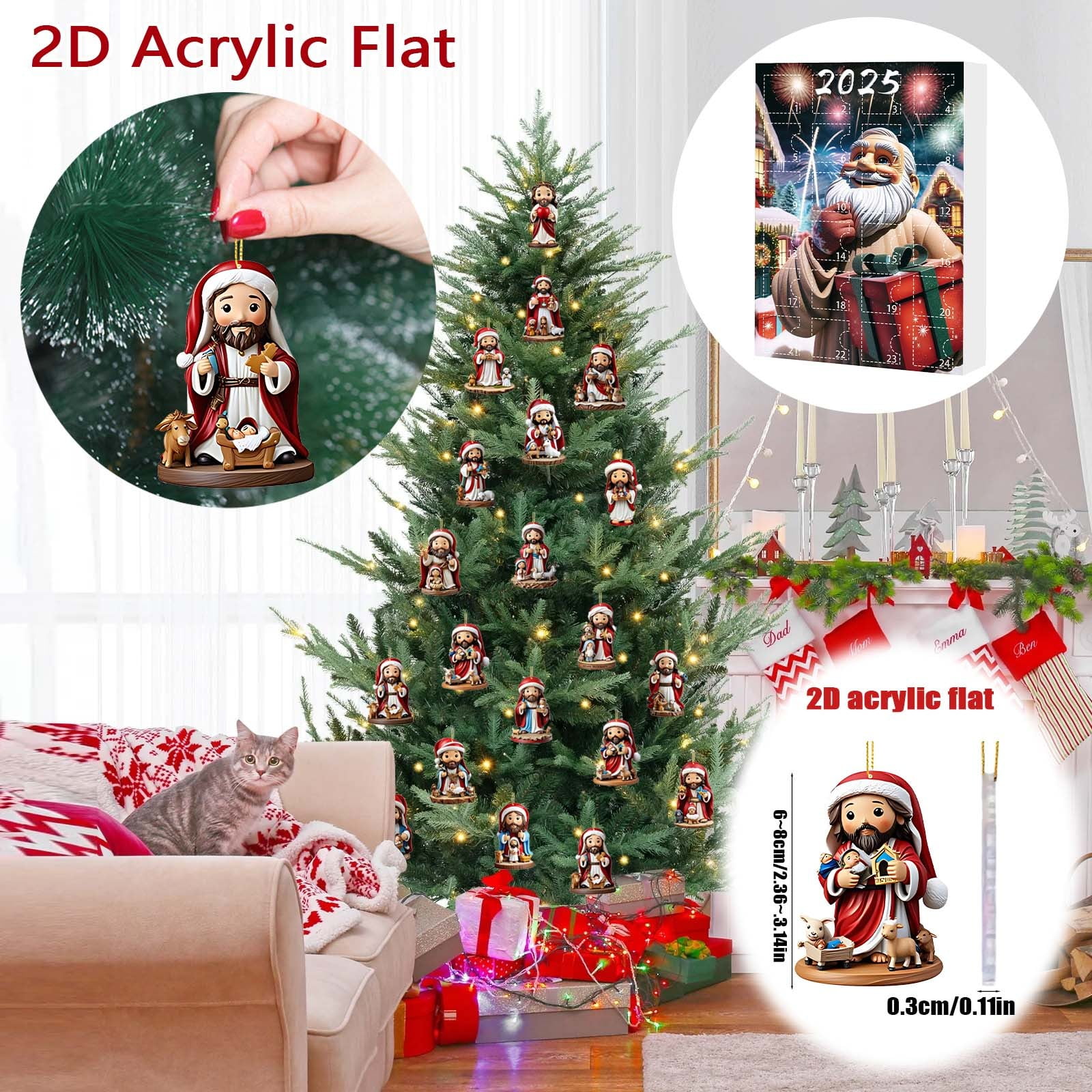 Le Calendrier Du Compte à Rebours Du Ramadan, Les Décorations Du