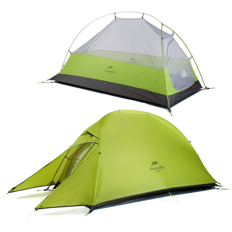 Naturehike, Cloud-up 1-person Camping Tent, 210T Polyester/20D