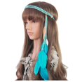 thumbnail image 1 of Diadema de plumas bohemias, diademas de hojas indias hippie, borlas, aros bohemios para el pelo, diadema para mujer, Halloween, Navidad, Baby Shower, boda, cumpleaños, Cosplay, accesorios de fiesta, a, 1 of 5