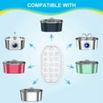 thumbnail image 3 of Paquete de 24 Filtros de Repuesto para Fuentes de Agua para Gatos y Esponjas de Prefiltro para Fuentes para Mascotas de Acero Inoxidable de 10 Oz/3,2 Pulgada, 3 of 6