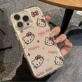 thumbnail image 3 of Sanrio-funda de teléfono con lazo para iPhone, carcasa creativa con cabeza de Hello Kitty KT para iPhone 16, 15, 14, 13 Pro Max, 11, 12, 13 Pro, X, XR, 7, 8 Plus, Y2K, 3 of 4