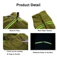 thumbnail image 6 of BT Bear Dog Fleece Warm Coat,Dog Onesie Body Warmer,Dog Recovery Suit for Reduce Anxiety,Contains Shedding,Cold Weather Coats for Small Medium Dogs Army Green M, 6 of 7