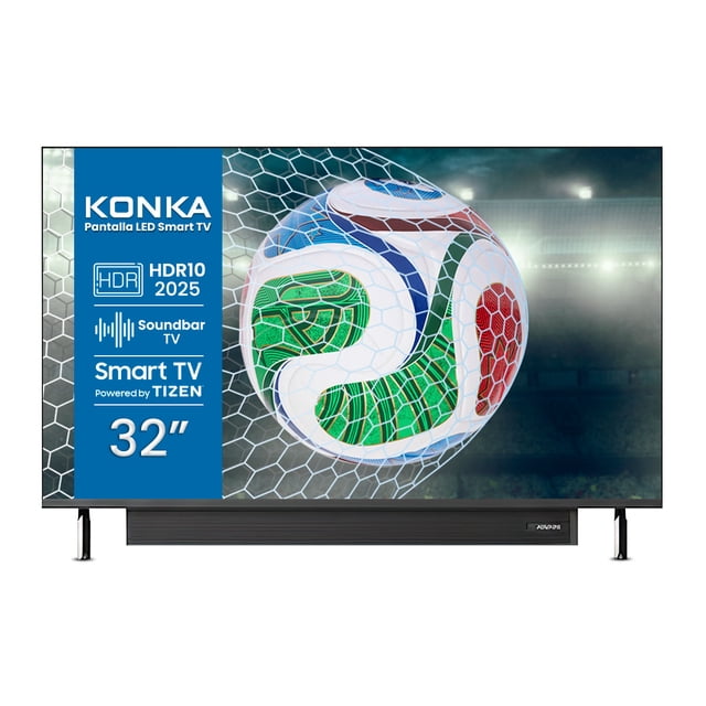 Pantalla KONKA 32” LED HD Smart TV HDR10 Tizen OS KVL32VE684UN