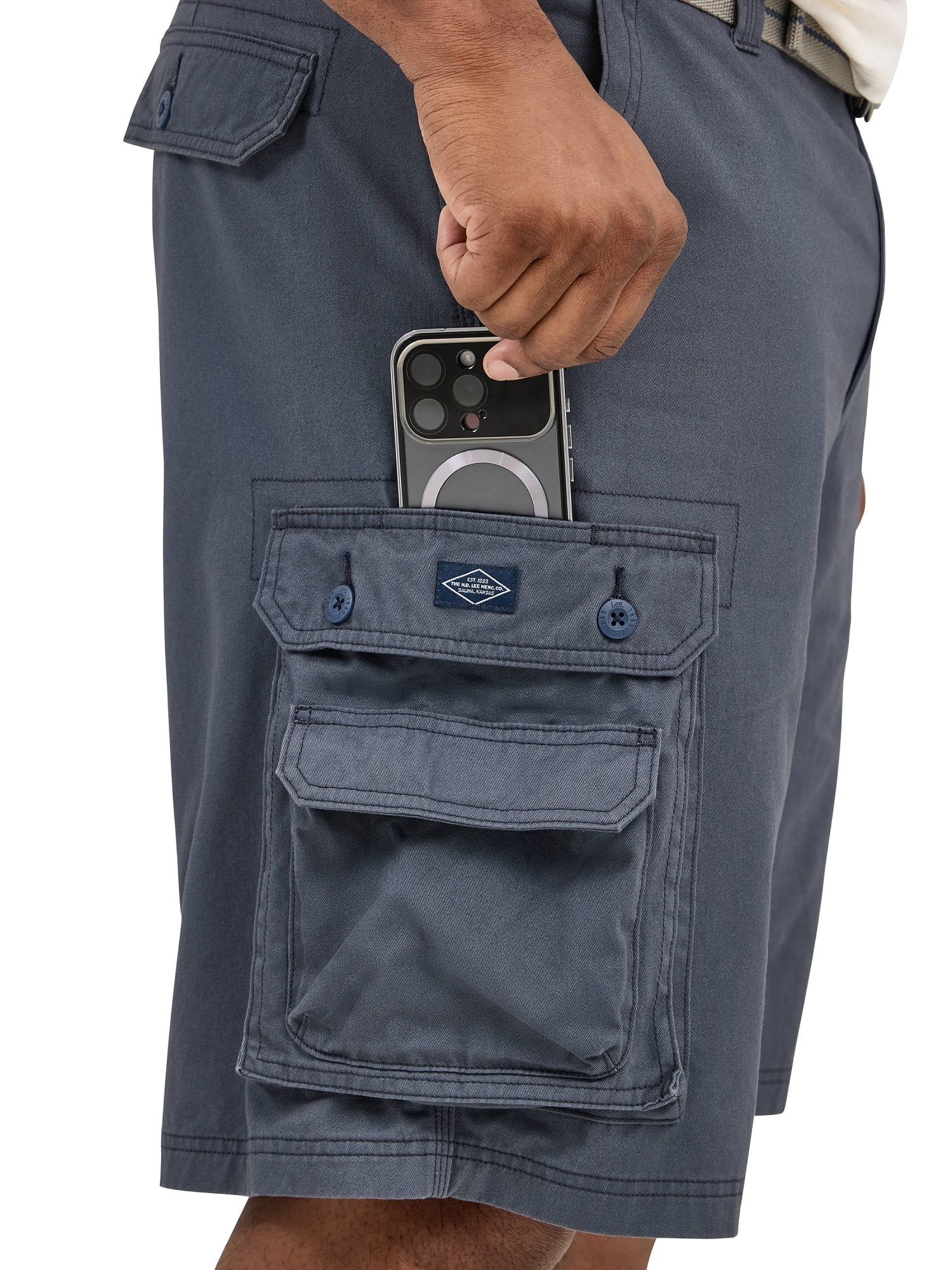 Lee Big Men's 11.5" Wyoming Cargo Short, Sizes 42-60