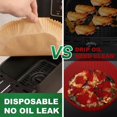 thumbnail image 5 of 9.05" Square Air Fryer Liners with High Rim, Disposable Baking Paper for 6Qt 8Qt Fryers, 5 of 13