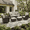 Brown-Beige, variant on LayinSun 5 Pieces Patio Outdoor Conversation Set, Wicker Furniture Set with Swivel Chairs and Ottomans 4-Seat