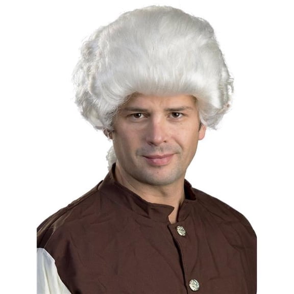 Colonial Man Wig, Blonde