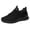 Black, variant on NOKIO Men's Running Shoes Lightweight Casual Sneakers Fashion Walking Tennis Shoes Breathable Knit Woven Mesh Sports Shoes 𝖫a𝖼e Up Workout Shoes for Back to College