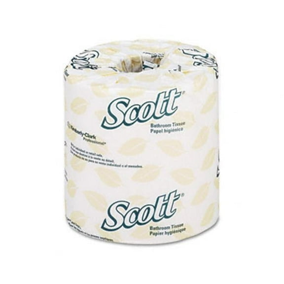 Kimberly-Clark  SCOTT Embossed Premium Bathroom Tissue  605 Sheets per Roll  20 Rolls per Carton
