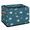 Multicolor 4, variant on ADECORIVY Stars Blue Fabric Storage Bin with Lid, Foldable Storage Box Decorative Cube Organizer Basket for Closet Shelf Organizing Clothes